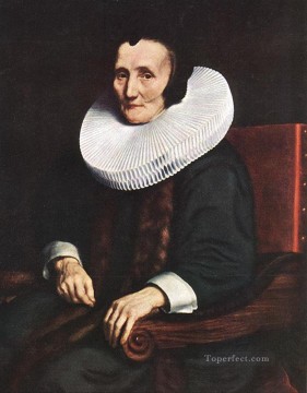 マルガレータ・デ・ギアの肖像 ヤコブ・トリップの妻 バロック様式 ニコラエス・マエス Oil Paintings